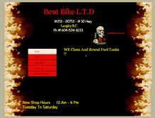 Tablet Screenshot of bentbike.com